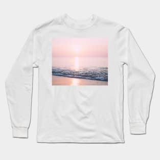 Dawn on the seaside Long Sleeve T-Shirt